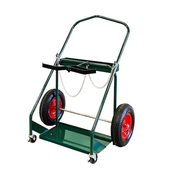 Anthony Carts Large Cart, 16in. Solid Tires, Lnr, Chain, Band 216S-3N1 - main